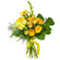Желтый букет из роз и хризантем. Беларусь